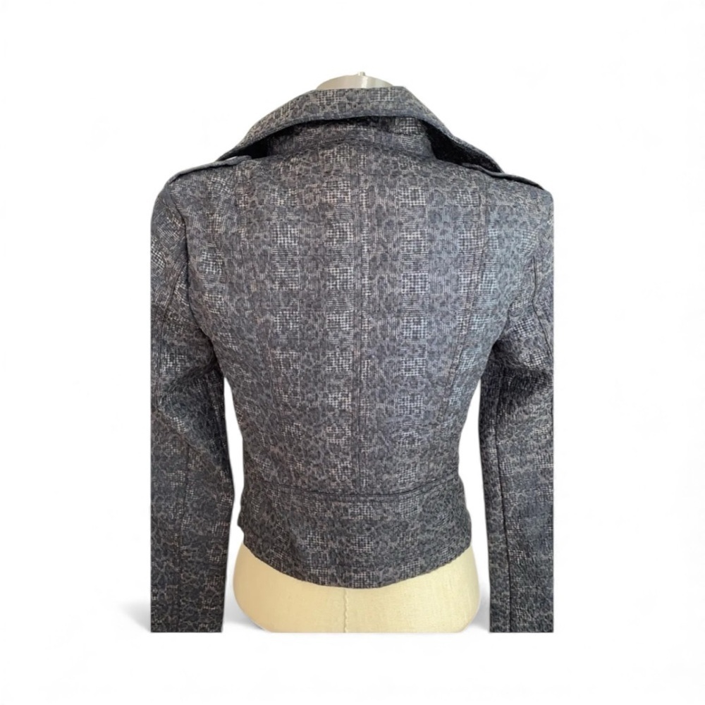 F r e e People | We The Free Leopard Pop Moto Jacket - Picture 9 of 13